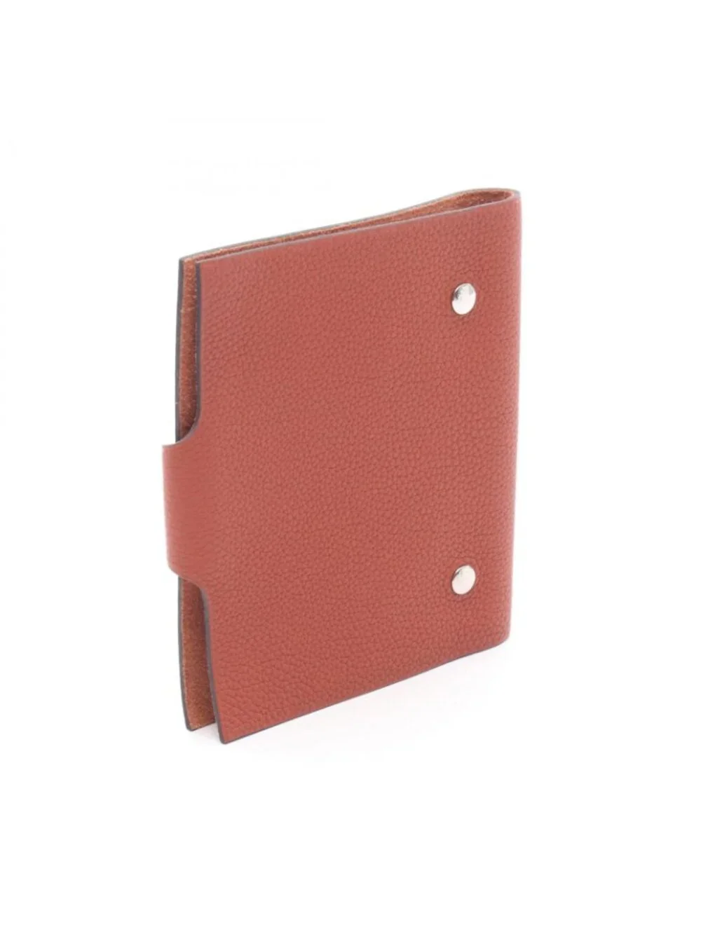 Hermes Notebook Cover Ulysse PM Brick Embossed Leather Agenda